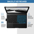 Typecase Touch Keyboard Case with Trackpad for iPad Air 5th Gen (10.9-inch, 2022): 360° Rotatable - 11 Colors Backlight - Wireless Keyboard with Pencil Holder for iPad Air 5th & 4th Gen